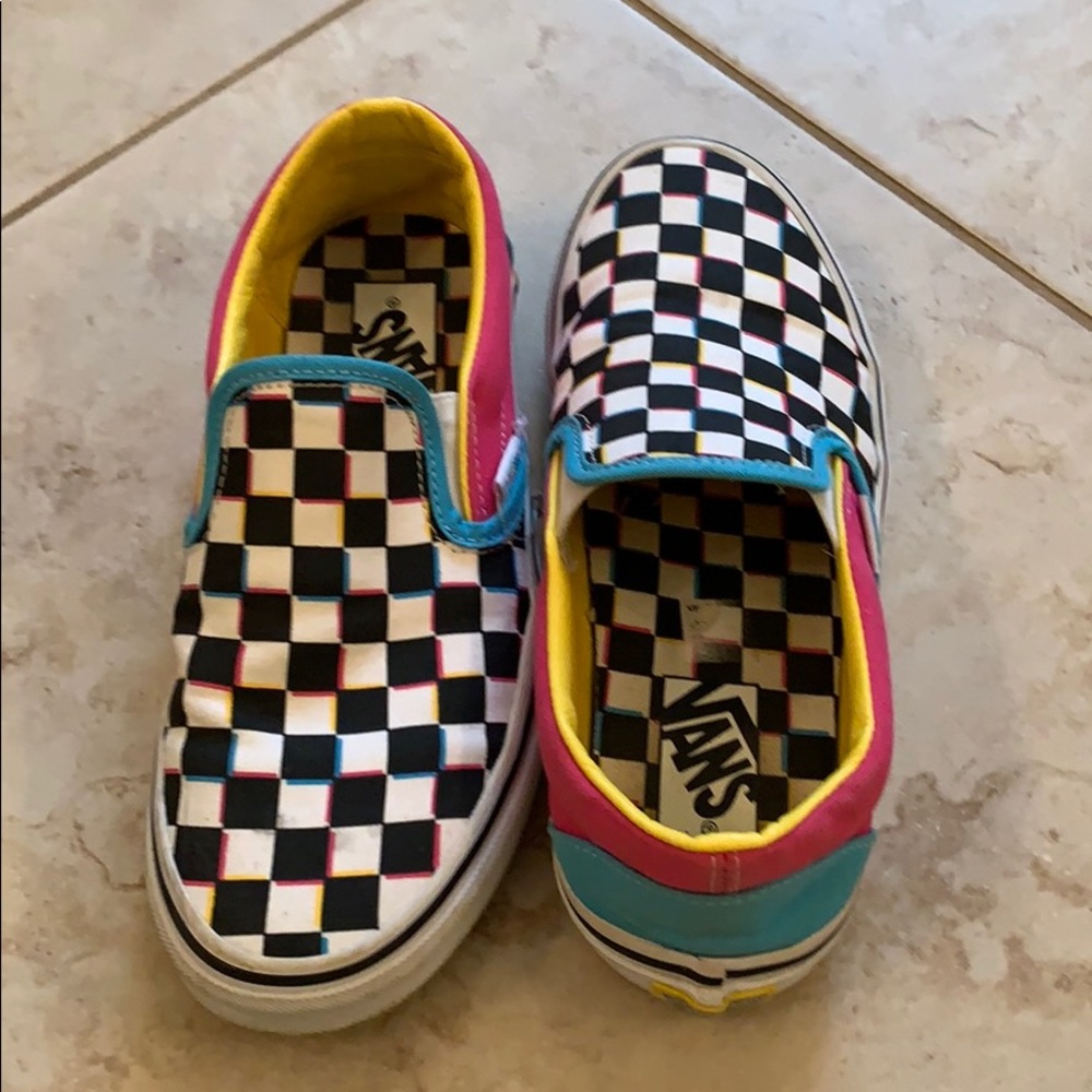 Vans slip on sz7
